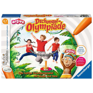 Ravensburger 75 - tiptoi® ACTIVE Dschungel-Olympiade
