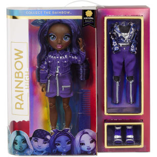 MGA Entertainment 572114EUC - Rainbow High Fashion Doll- Krystal Bailey (Indigo)