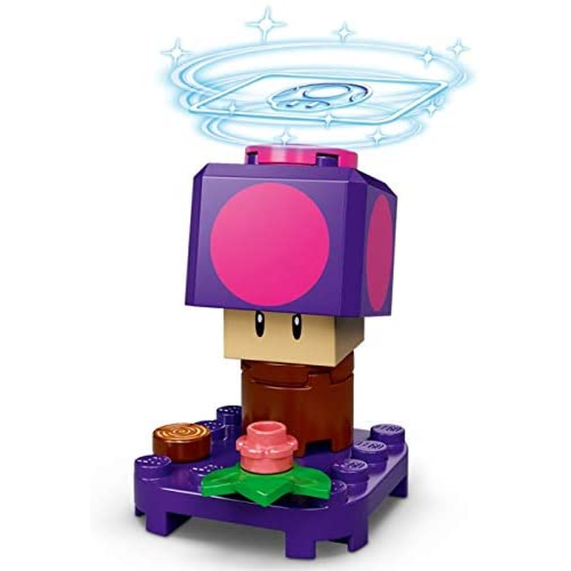 AUSWAHL: LEGO Super Mario 71386 - Mario-Charaktere-Serie 2 - Figur nach Wahl 07 - Giftpilz / Poison Mushroom