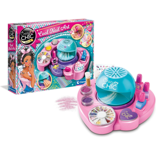 Clementoni 18599 - Crazy Chic Nageldesign-Set Cool Nail Art