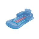 SET: Bestway 43028 - Luftmatratze mit Getränkehalter - Lounge Schwimmsessel für Pool - Blau (2 x)