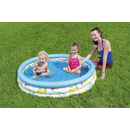 Bestway 51009 - Planschbecken Coral Kids 122 x 25 cm - Aufblasbarer Babypool Kinderpool Pool