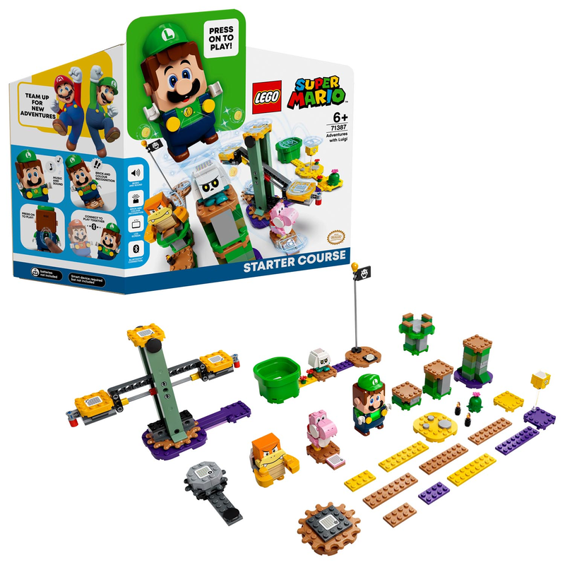 LEGO 71387 Super Mario - Abenteuer mit Luigi - Starterset