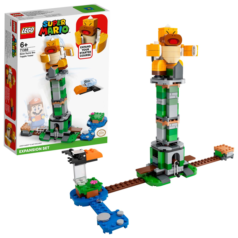 LEGO Super Mario 71388 - Kippturm mit Sumo-Bruder-Boss - Erweiterungsset