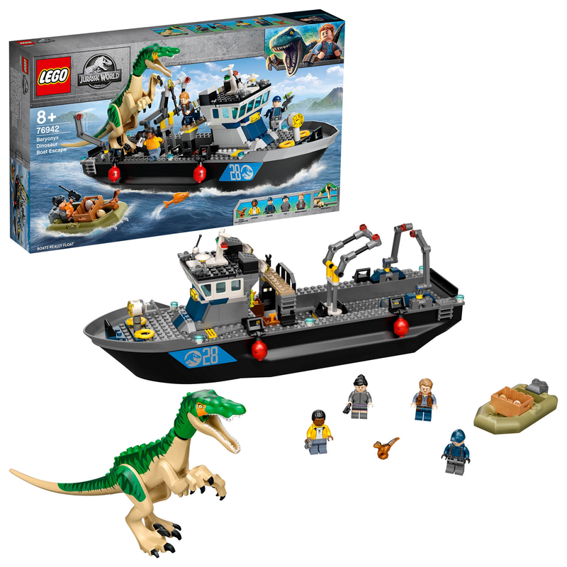 LEGO Jurassic World 76942 - Flucht des Baryonyx