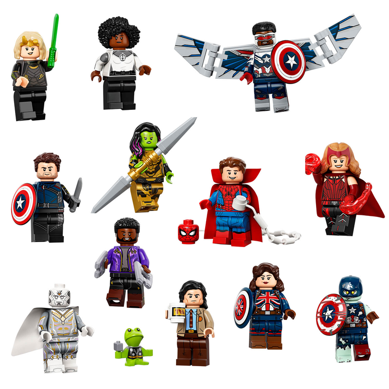 AUSWAHL: LEGO 71031 - Marvel Studios Minifiguren - Spider-Man Captain America