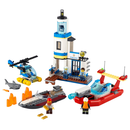 LEGO City 60308 - Polizei und Feuerwehr im Ksteneinsatz
