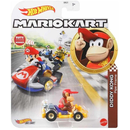 Mattel GBG25; GRN15 - Hot Wheels Mario Kart 1:64 Die-Cast - Diddy Kong - Spielzeugauto Sammelfigur