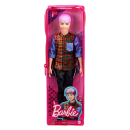 Mattel DWK44; GYB05 - Barbie Ken Fashionistas Puppe mit Lila Haar