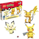 Mattel GYH06 - Mega Construx Pokémon Trio (Pichu,...