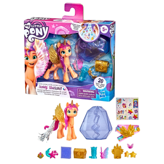 Hasbro F17855L03; F38035L00 - MLP CRYSTAL ADVENTURE PONIES A SUNNY