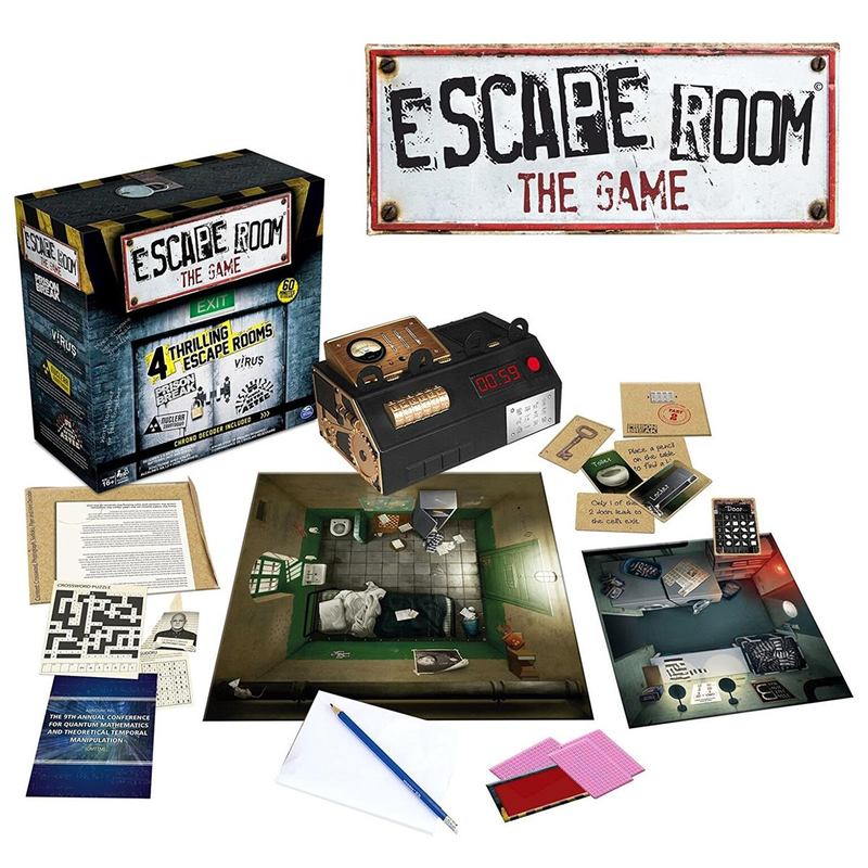 Noris Spiele - Escape Room Das Spiel - Exit Denkspiel Logik Rätsel Mindgame