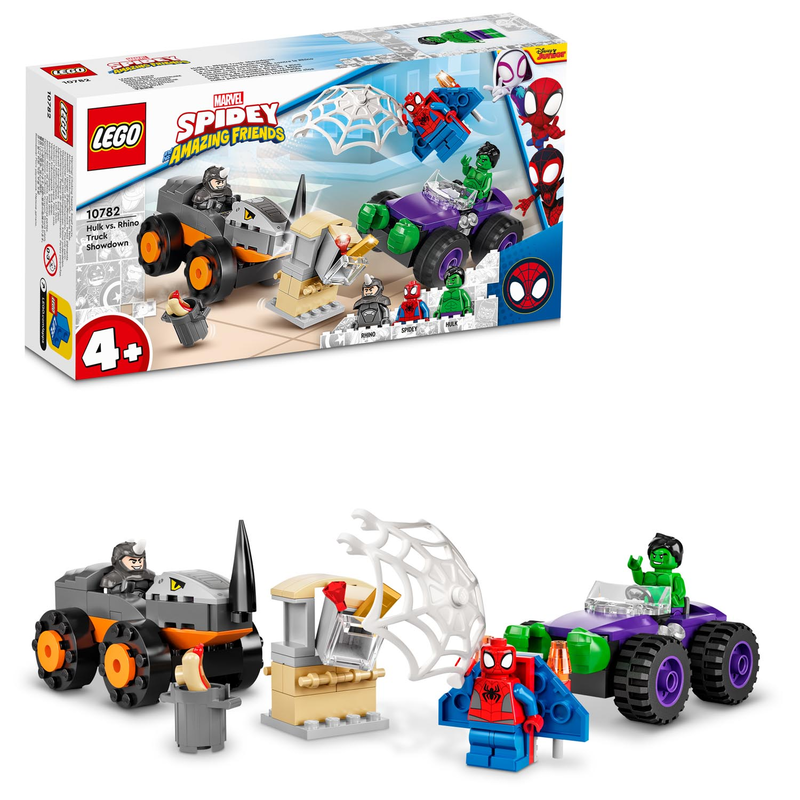 LEGO 10782 Spidey und Seine Super-Freunde - Hulks und Rhinos Truck-Duell