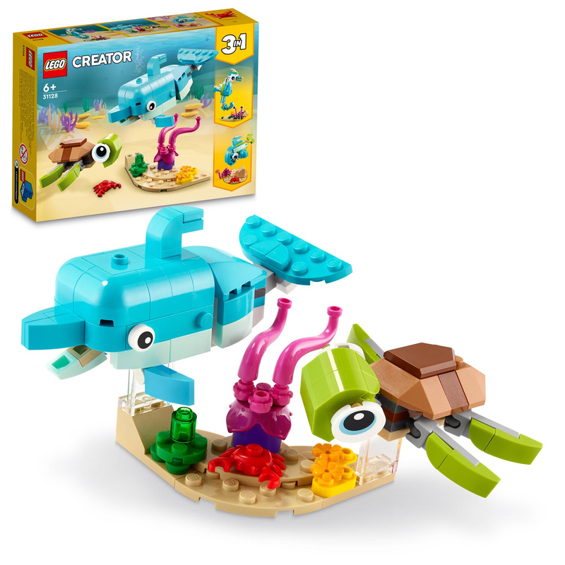 LEGO Creator 31128 - Delfin und Schildkröte