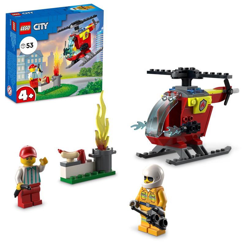 LEGO 60318 City - Feuerwehrhubschrauber