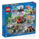 LEGO 60319 City - Lscheinsatz und Verfolgungsjagd - Feuerwehr Polizei Motorrad