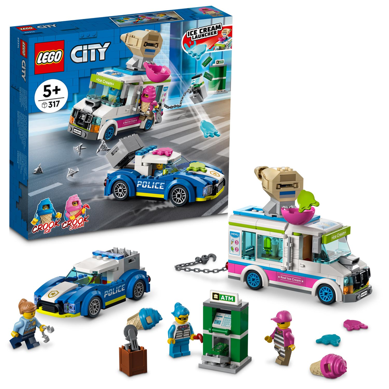 LEGO 60314 City - Eiswagen-Verfolgungsjagd