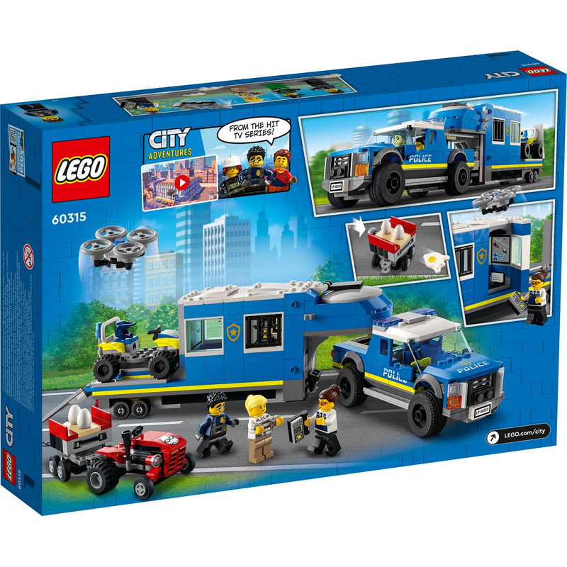 LEGO 60315 City - Mobile Polizei-Einsatzzentrale