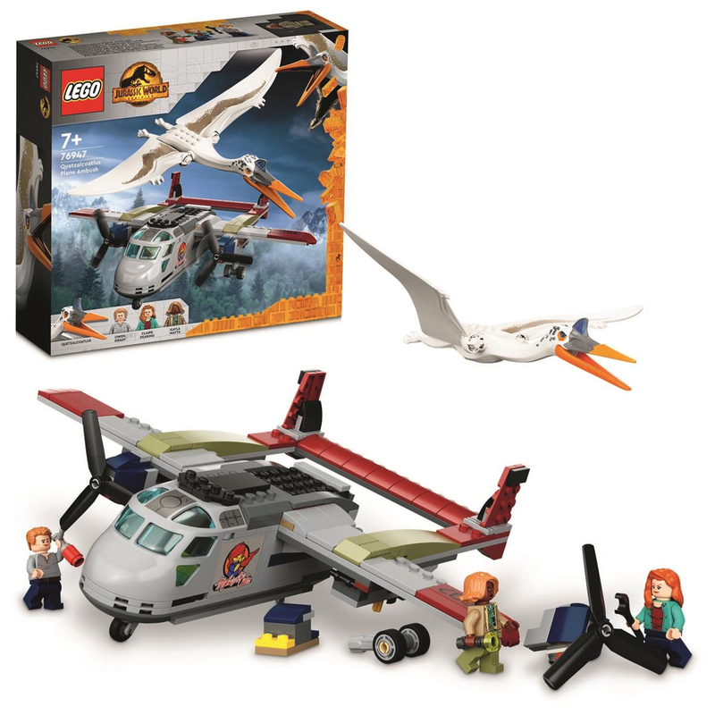 LEGO 76947 Jurassic World - Quetzalcoatlus: Flugzeug-Überfall
