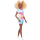 Mattel FBR37; HBV14 - Barbie Fashionistas Puppe (Multi-Color Tie-Dye Romper)