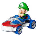 Mattel GBG25; GBG26 - Hot Wheels Mario Kart 1:64 Die-Cast - Luigi Sneeker - Spielzeugauto Sammelfigur