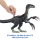 Mattel GWD65 - Jurassic World Klauen-Angriff Therizinosaurus