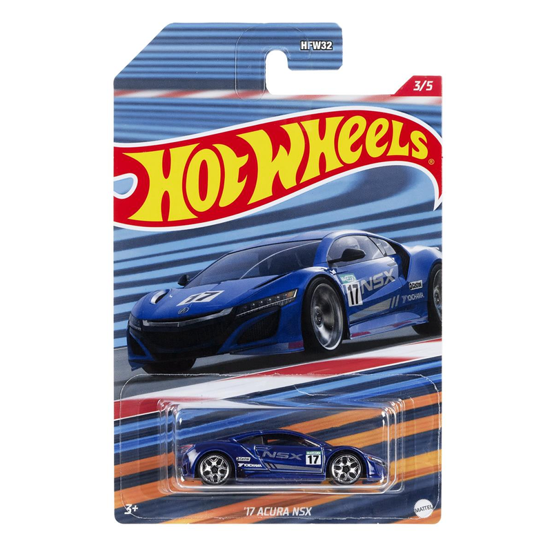 Mattel HFW32; HDG71 - Hot Wheels Racing Circuit - 2017 Acura NSX