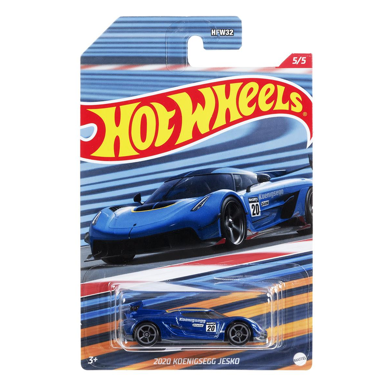 Mattel HFW32; HDG73 - Hot Wheels Racing Circuit - 2020 Koenigsegg Jesko