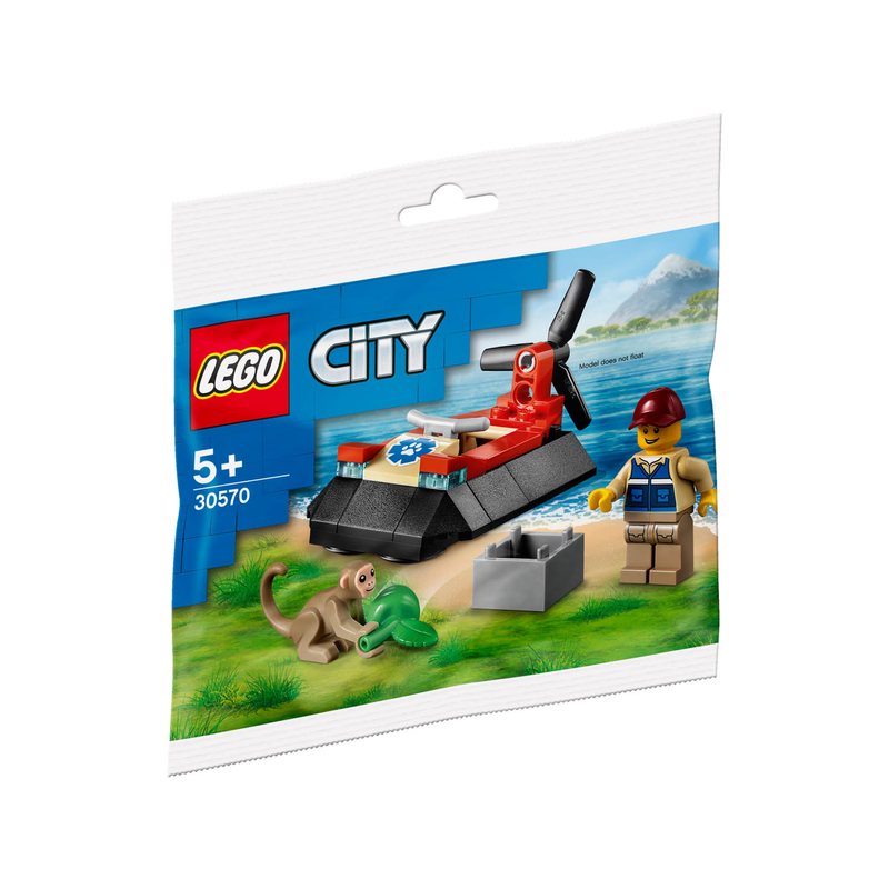 LEGO 30570 City - Luftkissenboot für Tierrettungen (Recruitment Bag)
