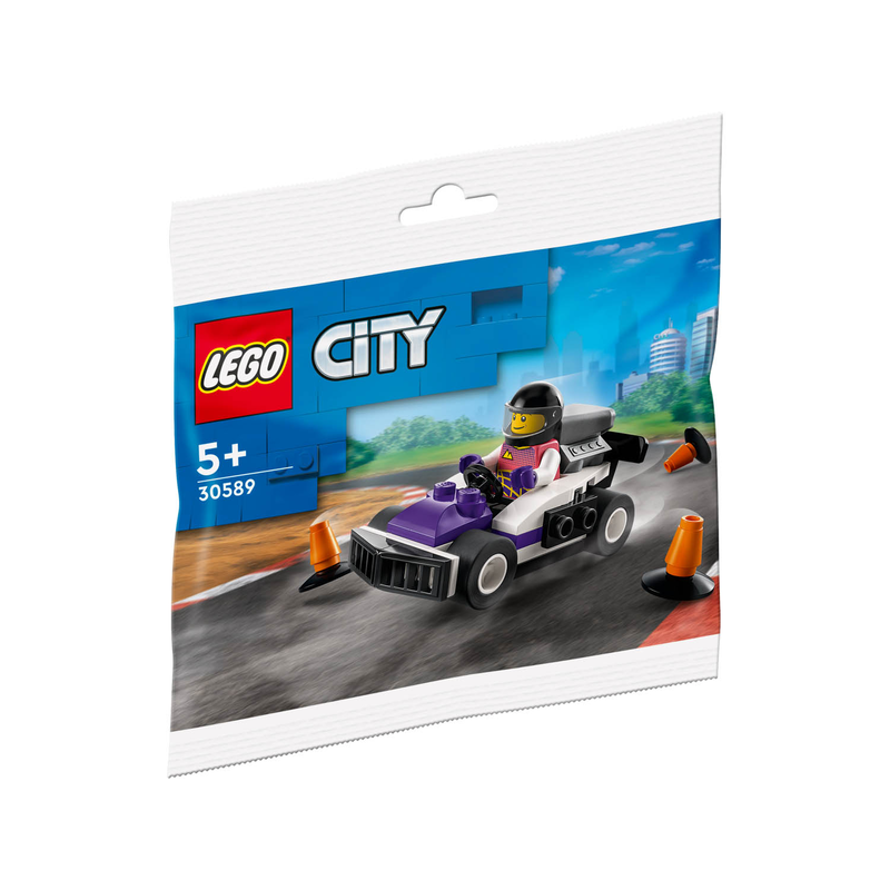LEGO 30589 City - Go-Kart-Fahrer (Recruitment Bag)