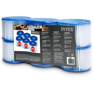 Intex 29011 - FILTER CARTRIDGE S1 SIX PACK