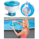 Intex 29041NP - Chlor-Dosierschwimmer 17,8 cm - XXL Chlorspender Skimmer Dispenser für Pool