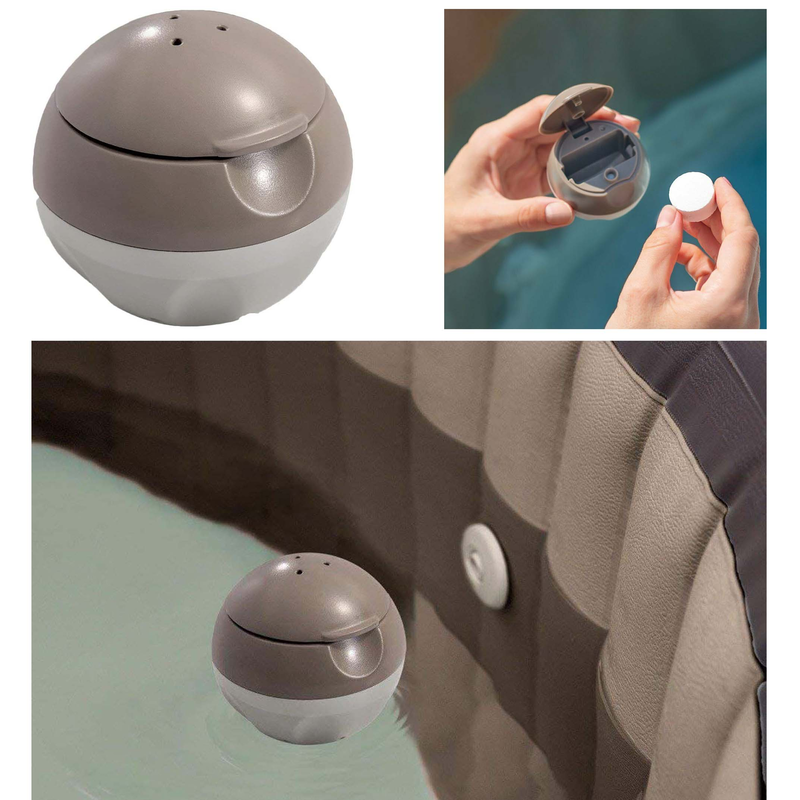 Intex 29044 - Chlor-Dosierschwimmer Whirlpool - Chlorspender Skimmer Dispenser PureSpa