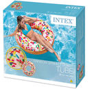 Intex 56263NP - Schwimmreifen Donut Streusel 99 cm - XXL Schwimmring Luftmatratze Regenbogen