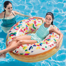 Intex 56263NP - Schwimmreifen Donut Streusel 99 cm - XXL Schwimmring Luftmatratze Regenbogen