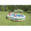 Intex 56490NP - Planschbecken Snorkel Fun 262 x 160 x 46 cm - Kinderpool Family Pool