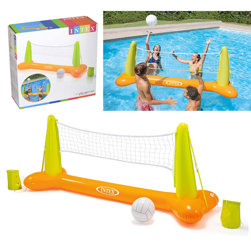Intex 56508NP - Pool-Volleyball - Ballspiel Wasserball Poolball Poolspiel Wasserspiel