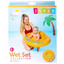 Intex 56585EU - Schwimmsitz Baby Float 70 cm - Aufblasbare Schwimmhilfe Schwimmreifen Baby
