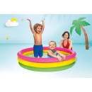 Intex 57422NP - Planschbecken Sunset Glow 147 cm - Regenbogen Babypool