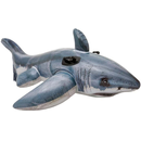 Intex 57525NP - Schwimmtier Weißer Hai - XXL Aufblastier Reittier Ride On White Shark