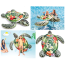 Intex 57555NP - Schwimmtier Schildkröte - XXL Reittier Aufblastier Luftmatratze Turtle Pool
