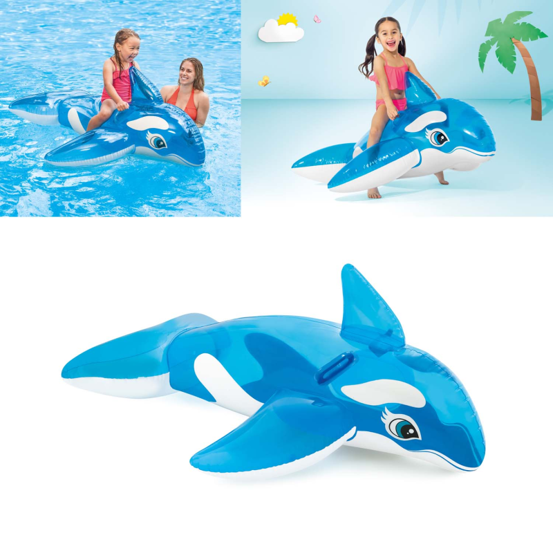 Intex 58523NP - Aufblasbarer Wal - Aufblastier Luftmatratze 