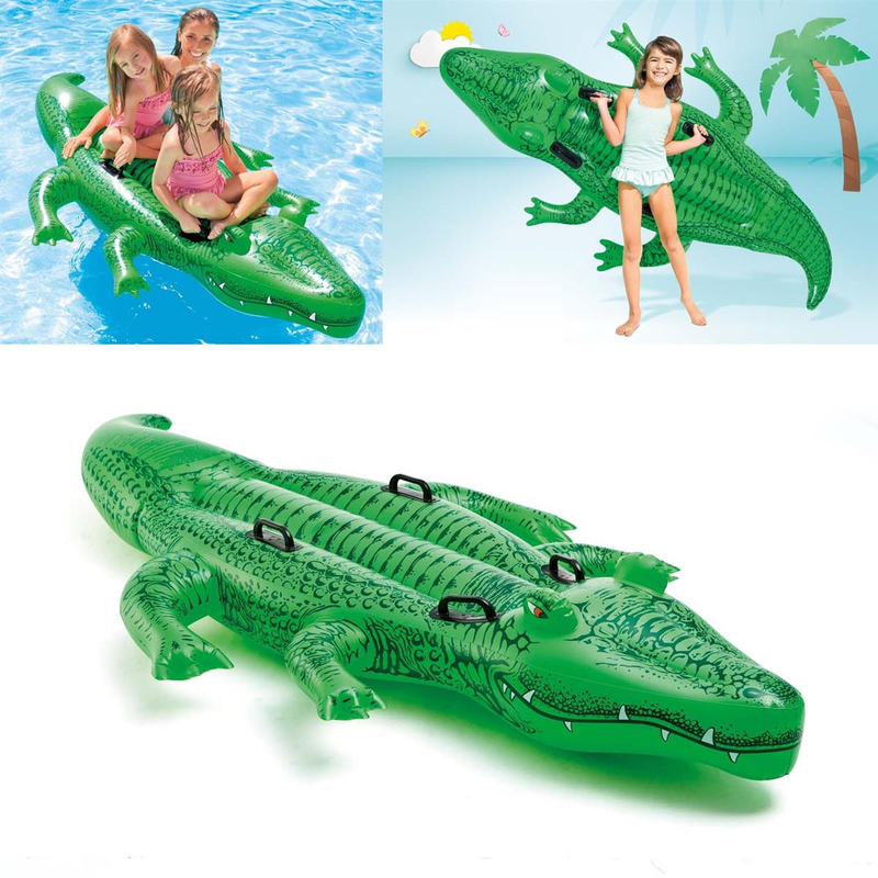Intex 58562NP - Schwimmtier Riesiges Krokodil - XXL Alligator Aufblas,  17,90 €