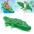 Intex 58562NP - Schwimmtier Riesiges Krokodil - XXL Alligator Aufblastier Reittier Ride On
