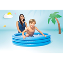 Intex 59416NP - Planschbecken Crystal Blue 114 x 25 cm - Aufblasbarer Babypool Kinderpool Pool - Blau