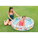 Intex 59421NP - Planschbecken Just so Fruity 122 x 25 cm - Aufblasbarer Babypool Flamingo Kinderpool Pool