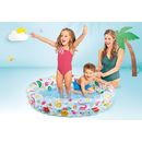 Intex 59421NP - Planschbecken Just so Fruity 122 x 25 cm - Aufblasbarer Babypool Flamingo Kinderpool Pool