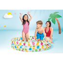 Intex 59431NP - Planschbecken Pineapple Splash Pool 132 cm - Kinderpool Ananas-Design