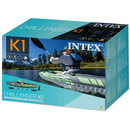 Intex 68305NP - Kajak Set Challenger K1 - Schlauchboot Paddelboot Kayak + Paddel + Luftpumpe