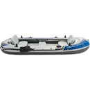 Intex 68325NP - Schlauchboot Set Excursion 5 - Angelboot Ruderboot Motorboot + Paddel + Pumpe